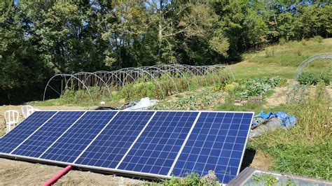 Installation Panneaux Solaires Au Sol G N Ration Solaire