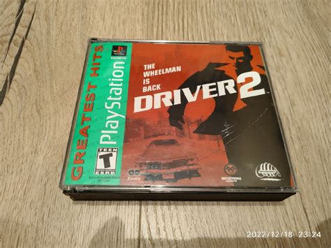 Driver 2 komplet PSX PS1 NTSC Ang Głuchołazy Kup teraz na Allegro