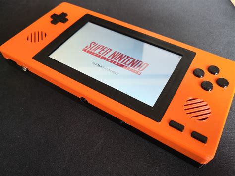 printed simplyretro  retropie emulation handheld  geaz