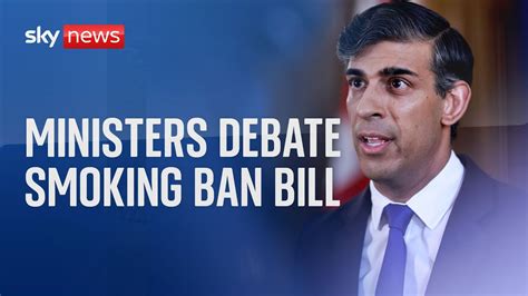 Watch Live Rishi Sunak Faces Tory Rebellion Over Smoke Free