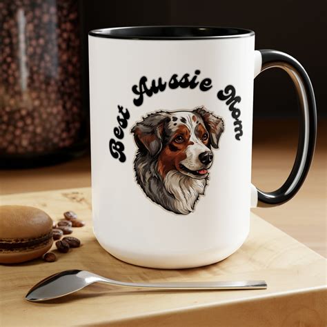 Best Aussie Mom Two Tone Coffee Mugs 15oz Etsy