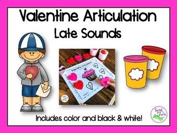 Valentine S Day Articulation Late Sounds For Speech Therapy Tpt