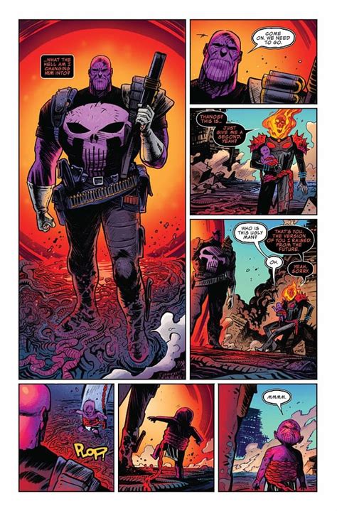 Cosmic Ghost Rider Makes Thanos The Image Of Himself