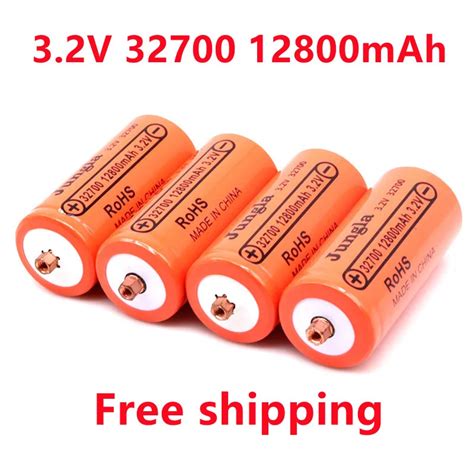 100 Original 32700 12800mah 3 2v Lifepo4 Rechargeable Battery Professional Lithium Iron