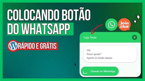 COMO COLOCAR Botão de WHATSAPP Flutuante GRÁTIS no Wordpress Passo a