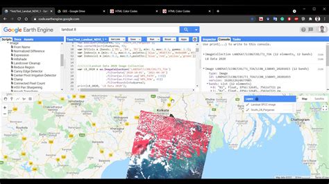 Google Earth Engine Gee Landsat Normalized Difference Vegetation