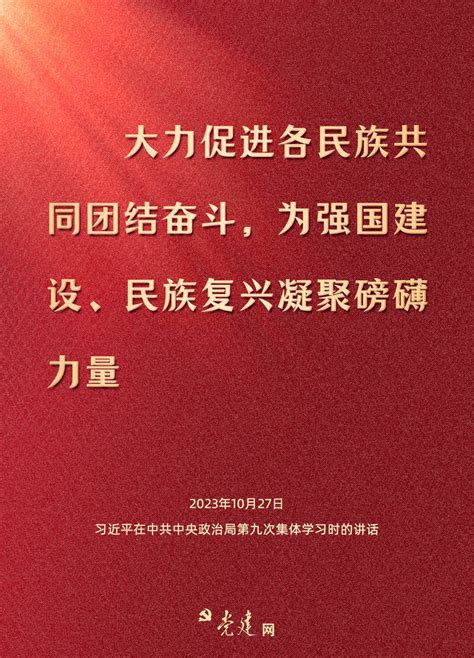 一图学习丨铸牢中华民族共同体意识，总书记这样强调