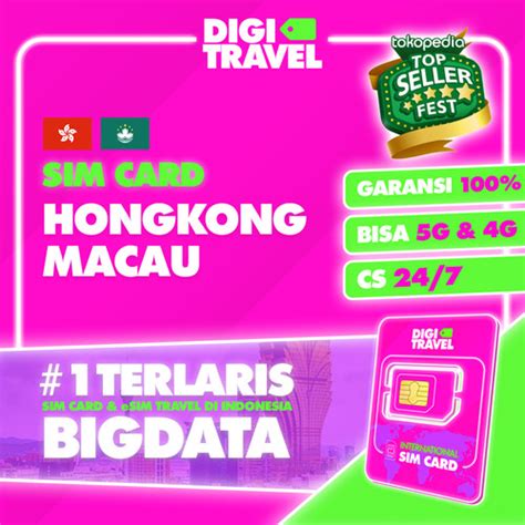 Promo Digi Travel Sim Card Hongkong Macao Quota Simcard Hongkong