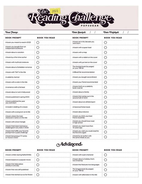 2024 Reading Challenge Printable Printable Word Searches