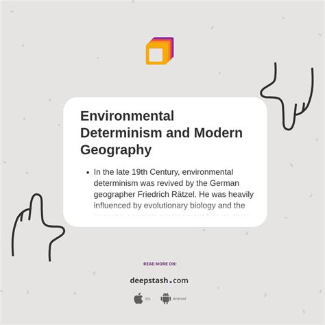 Environmental Determinism And Modern Geography Deepstash