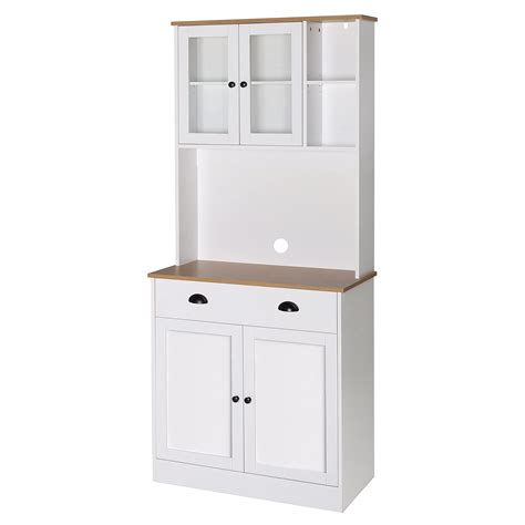 Buy Mupater Kitchen Pantry Cabinet Storage Hutch With Microwave