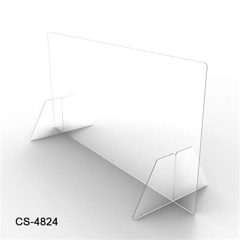 Plexiglass Sneeze Guard And Shield For Countertops Or Desks