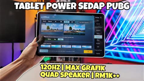 Tablet Power Sedap PUBG Bajet RM1000 YouTube