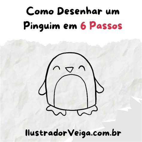 Como Desenhar Um Pinguim Desenhos Para Desenhar Ilustrador Veiga