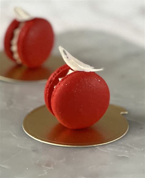 Macaron Filled With Dulcey Ganache And Salted Caramel