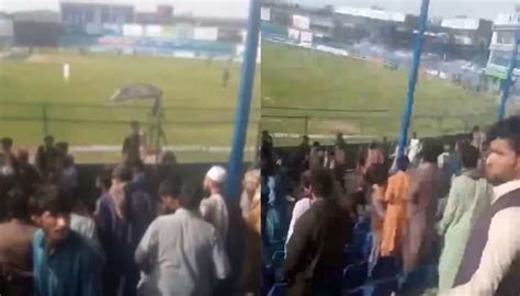 Watch: Bomb blast in Kabul Cricket Stadium during Afghanistan T20 ...