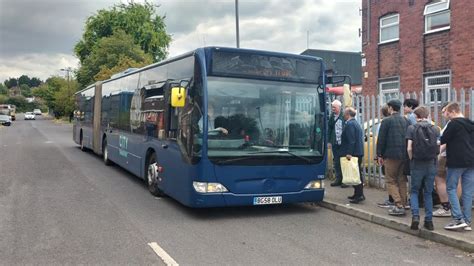 Proper Thrash City Transport Ex First York Mercedes Benz G Citaro