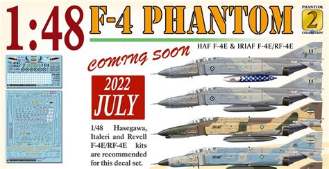 Decals HAF IRIAF Phantom II Part Two AeroScale AeroScale