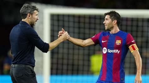 Barcelona Captain Sergi Robertos Future Up In The Air