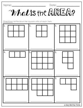 Area In Square Units Worksheet Have Fun Teaching | ubicaciondepersonas ...