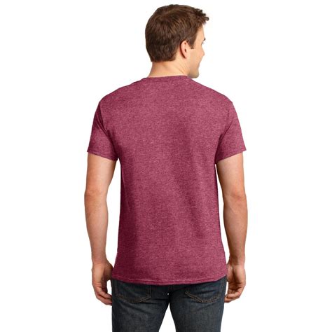 Gildan Ultra Cotton T Shirt Heathered Cardinal Fullsource