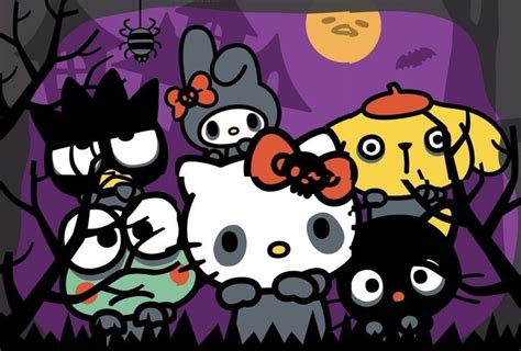 hello kitty and friends halloween | Hello kitty halloween wallpaper ...