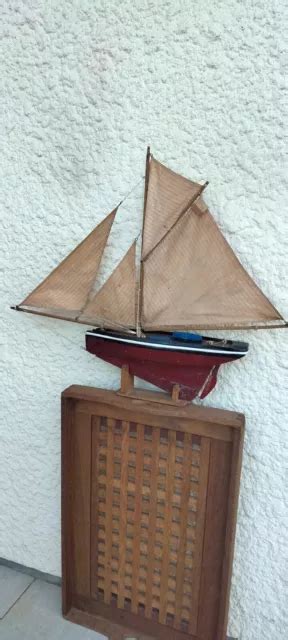 ANCIEN BATEAU VOILIER De Bassin BVO ECLAIR EUR 50 00 PicClick FR