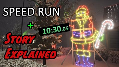 Speed Run And Story Explained On New Christmas Horror Game Christmas