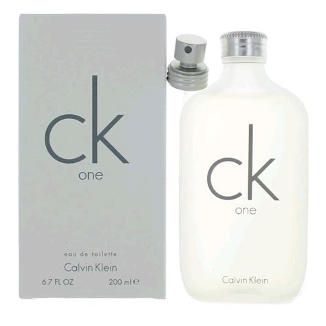 Calvin Klein CK One Eau De Toilette Spray, Unisex Perfume, 6.7 oz ...