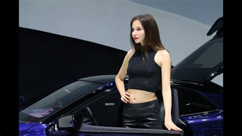 Girls At Chinese Auto Show Beijing 2018 International Auto Show Youtube