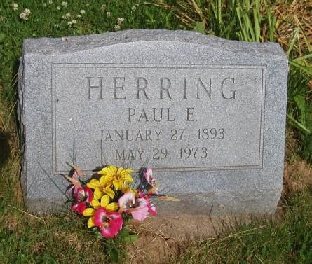 Paul Edmund Herring 1893 1973 Memorial Find A Grave