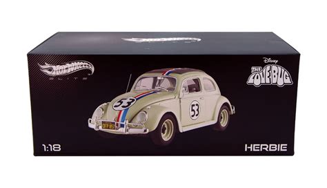 Volkswagen Herbie #53, White - Mattel Hot Wheels BCJ94 - 1/18 Scale ...