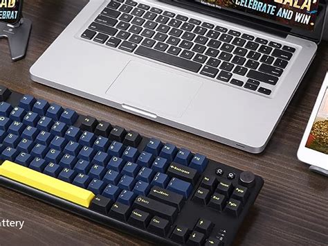 Mua EPOMAKER CIDOO ABM084 TKL Hot Swap RGB 2 4Ghz Bluetooth 5 0 Wired Mechanical Knob Keyboard