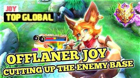 Gameplay Terbaru Top Global Joy 2023 Lamo Mobile Legends Emblem