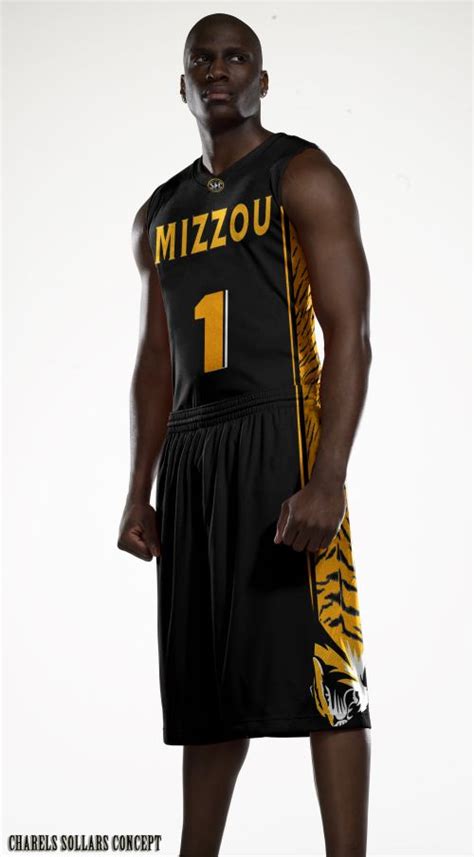 Mizzou Tigers Basketball Uniform Concepts Mizzou Mizzou Tigers