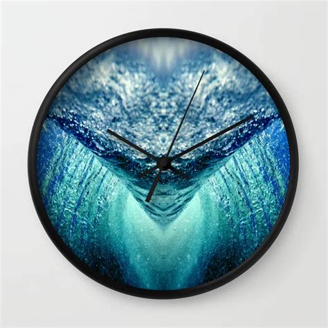 Buy Ocean Vortex Wall Clock By Haroulita Worldwide Shipping Available