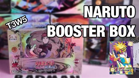 Naruto Booster Box Unboxing Kayou Tier 3 Wave 5 YouTube