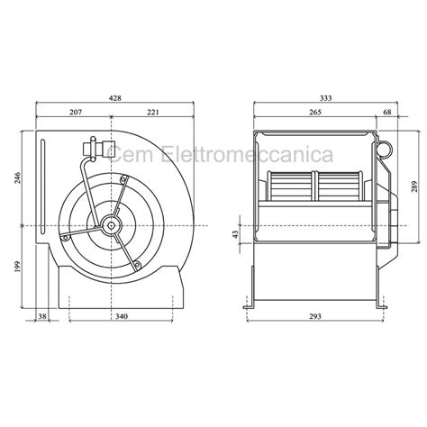 Ventilatore Centrifugo Dd W Cem