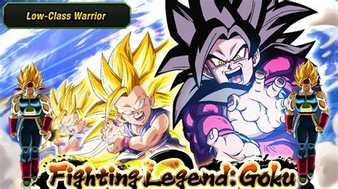 Low Class Warrior GT Legendary Goku Event DBZ Dokkan Battle YouTube