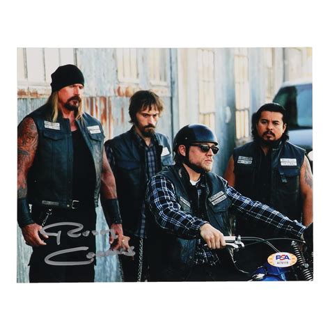 Rusty Coones Signed Sons Of Anarchy 8x10 Photo Psa Pristine Auction