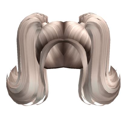 Spiked Fluffy Pigtails In Platinum Blonde Roblox Item Rolimon S