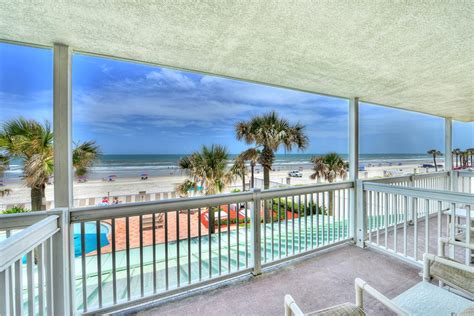 Daytona Beach Resort 1 Bedroom Oceanfront Condo Rental 201 Vacation