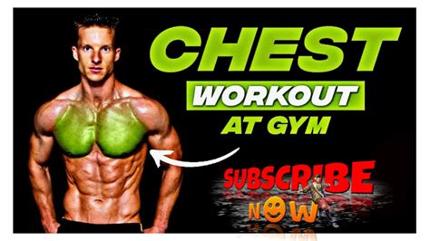 Chest Workout At Gym You Tube Chest Workout Chest Exercises Chest Full Workout Chest Full