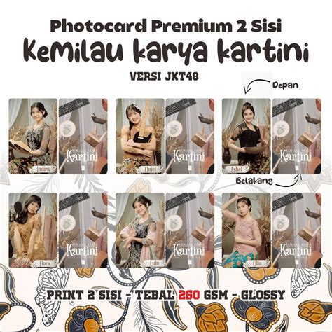 Photocard Sheen Karya Kartini Edition Jkt48 2023 Unofficial Photo Card