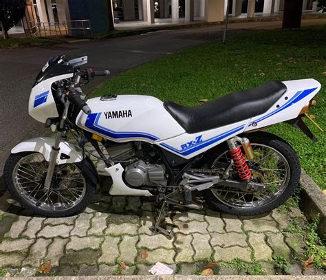 YAMAHA RXZ 1985 5 Speed, Motorcycles, Motorcycles for Sale, Class 2B on Carousell