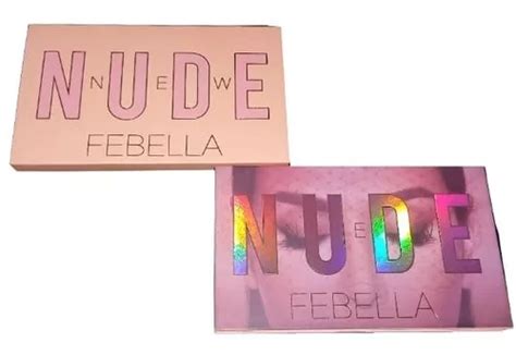 Paleta De Sombras New Nude Super Pigmentada Febella Mercadolivre