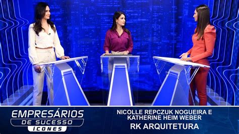 Empresários de Sucesso Ícones entrevista Nicolle Nogueira e Katherine