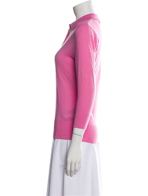 Ralph Lauren Black Label Cashmere Sweater Pink Knitwear Clothing