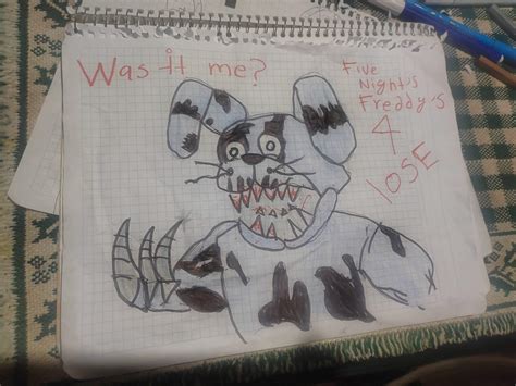 Dibujo nightmare bonnie FNaF Amino Español Amino