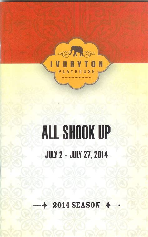 Playbill - Ivoryton Playhouse